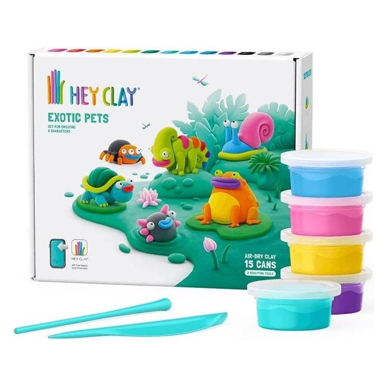 Tm Hey Ton Kunststoff Masse Exotische Tiere 15 Dosen 15025CEE (HCL 15025CEE)