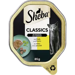 Sheba Classic Kalb & Huhn 22x85 g