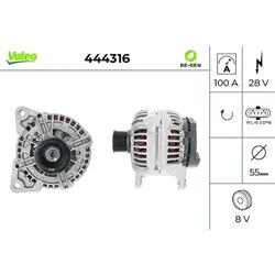 Generator VALEO 444316