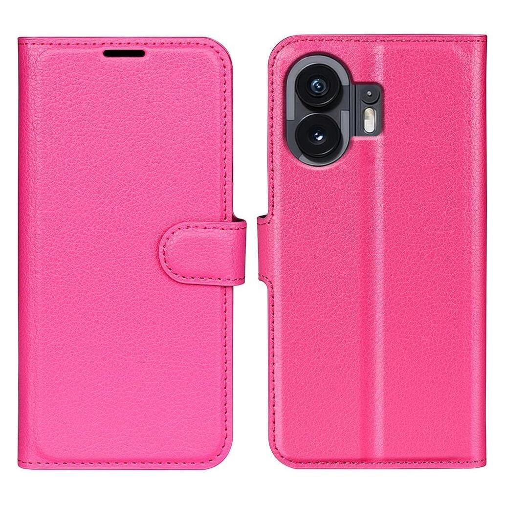 Cover-Discount Nothing Phone (2) - Leder Etui Hülle pink (Nothing Phone (2)) (660155891G)