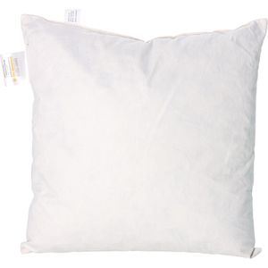 MSS Kissenfüllung 300700-40.40, für Allergiker, mit Federfüllung, bis 40°C waschbar, 40x40 cm