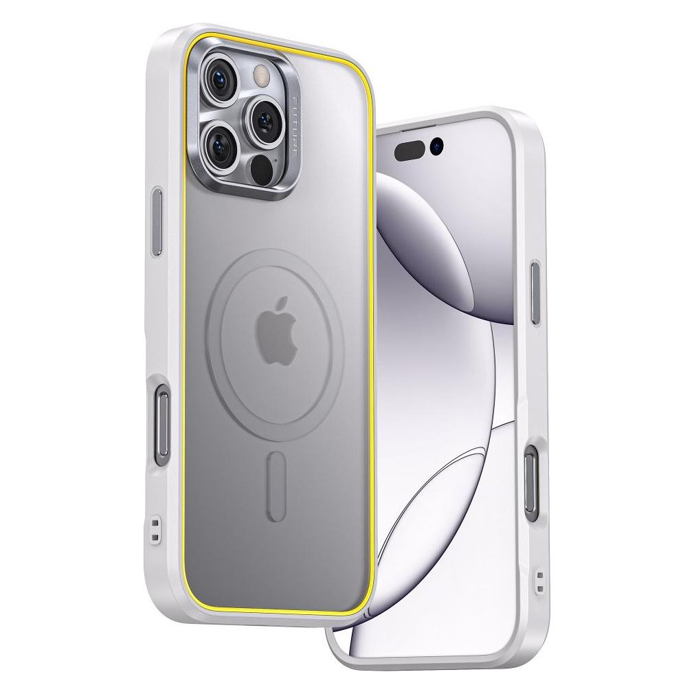 Aohi The Future iPhone 16 Magarmor - Handyhülle - Weiss / Pro (Apple iPhone 16 Pro) (AOC-A001W)