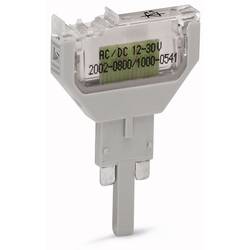 WAGO 2002-800/1000-542 LED-Baustein Passend für (Details): Basisklemmen Grau 100 St.