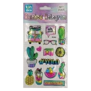 Stnux Regenbogen-Hologramm-Aufkleber - Summer (10 Sticker) (47606045)