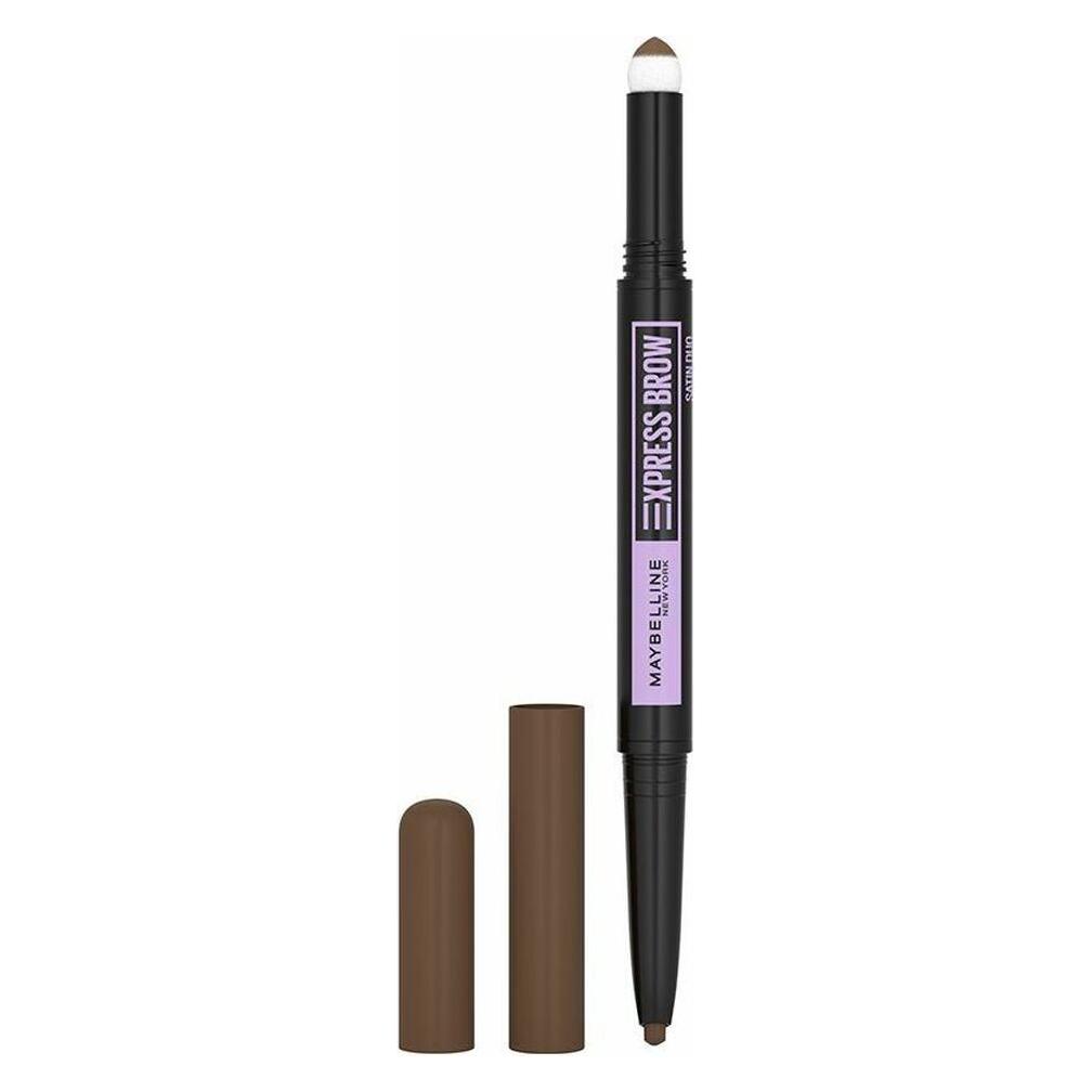 Maybelline New York Maybelline Express Brow Satin Duo Eyebrow Pencil 025 Brunette 0.71G (Brunette) (3600531640392)