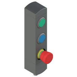 Pizzato Elettrica BN AC3ZA79 Befehlsgeber-Einheit mit NOT-Aus-Schalter NOT-HALT 1 St. Piece