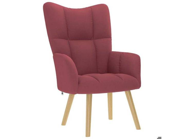 Promo 2026 Chaise de relaxation - Canapé-chaise - Accoudoir confortable - Rouge bordeaux Tissu - 61 5x69x95 5 cm 7061