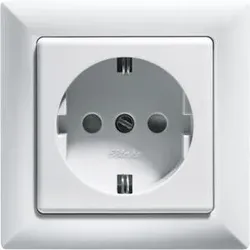 Eltako 30000652 DSS mit Steckdosen-Oberteil, reinweiß DSS+SDO55-rw