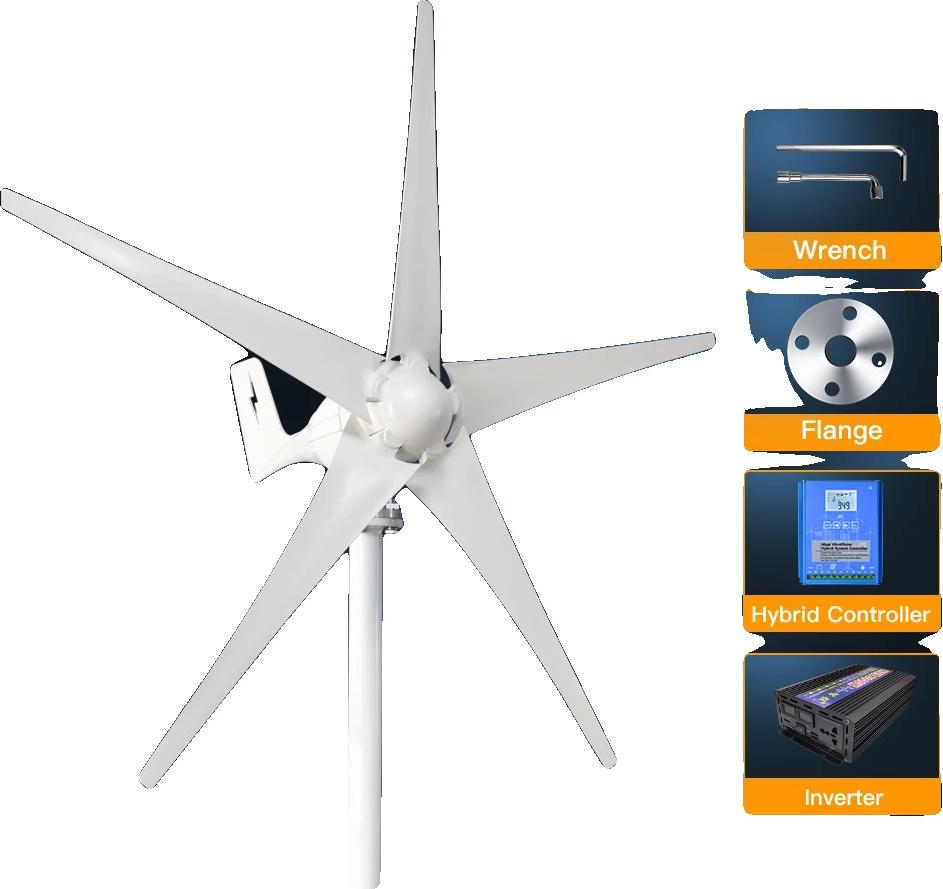 Windkraftgenerator, hoch effizient, 3000W Leistung, 48V Spannungskompatibilität, Inselanlage-b, 3000W-b, 48V
