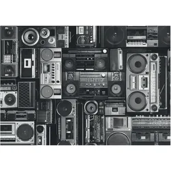 FOTOTAPETE 208x146 cm - Retro-Radio