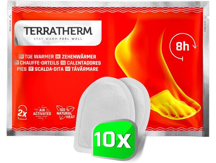 Zehenwärmer 10 Paar