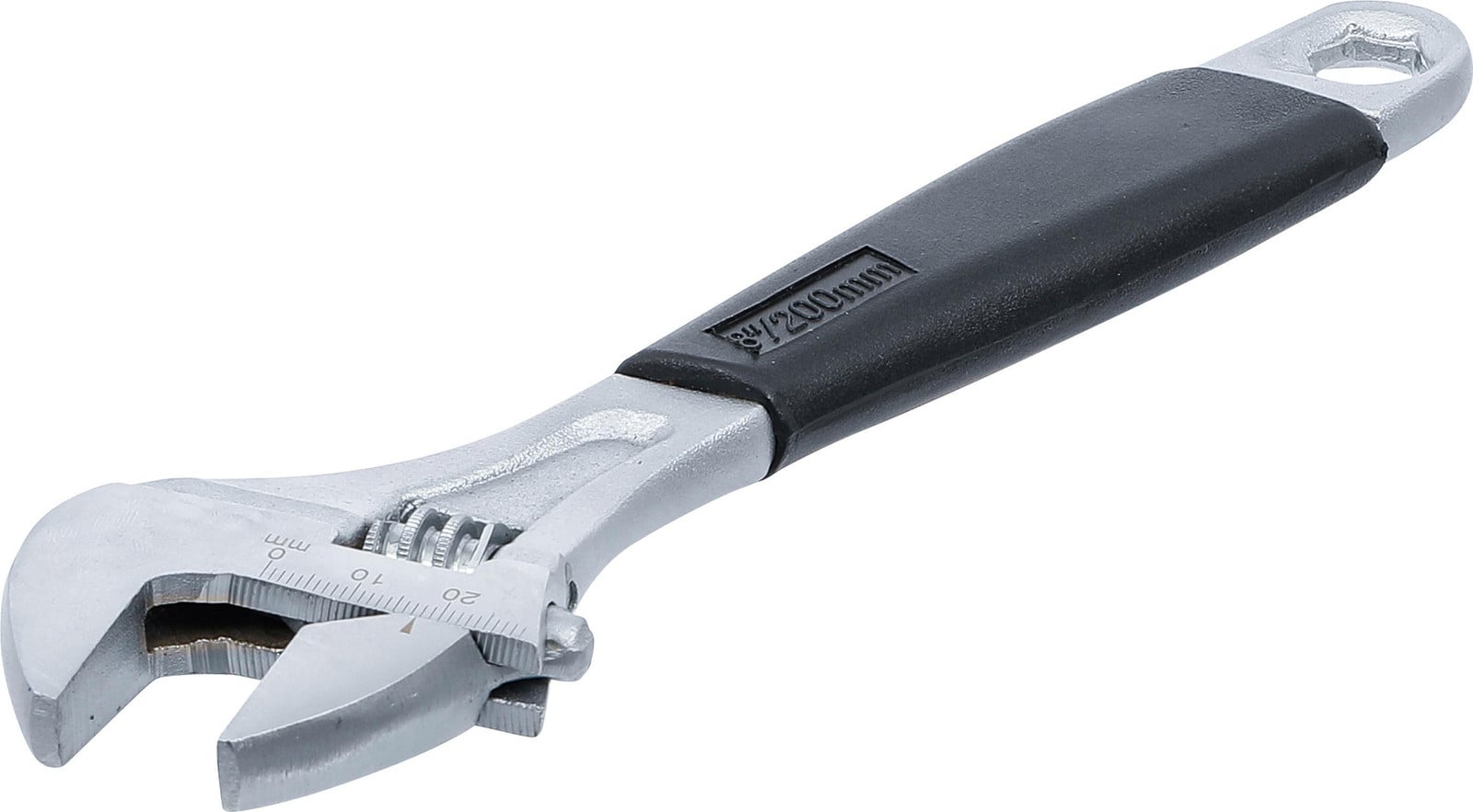 BGS Technic 1441 rollende tangsleutel met zachte plastic handgreep, 200 mm