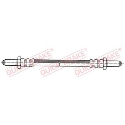 QUICK BRAKE Bremsschlauch 42007 für SAAB