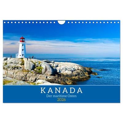 KANADA - Der maritime Osten (Wandkalender 2026 DIN A4 quer), CALVENDO Monatskalender