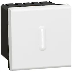 Legrand 078420 Mosaic Zeitschalter 2-modulig Farbe: Ultraweiß