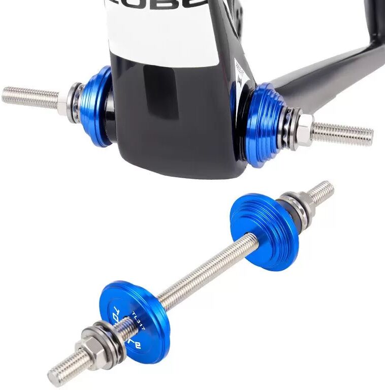 INF Blaues Mountainbike Tretlager/Steuersatz Einpresswerkzeug - Installation & Demontage BB86/92, kompatibel mit Fahrrädern