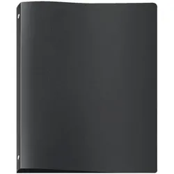 VIQUEL Ringbuch mit 2-Ring-Mechanik schwarz, 24.5x31.5 cm