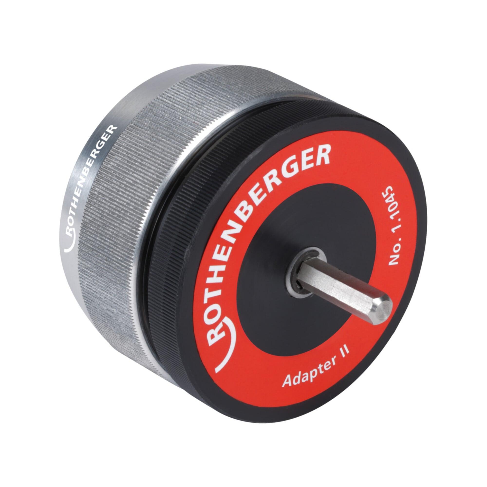 Rothenberger 1500000237 Entgrateradapter II für Rohrentgrater ROCUT 110, aus Kunststoff mit Stahlklinge 1500000237 (11045)