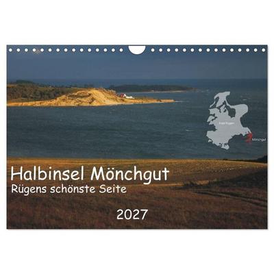 Halbinsel Mönchgut - Rügens schönste Seite (Wandkalender 2027 DIN A4 quer), CALVENDO Monatskalender