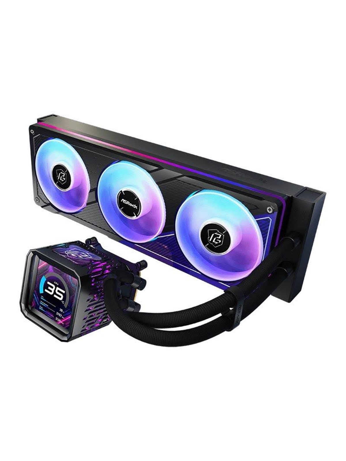 ASRock Phantom Gaming 360 LCD - processor liquid cooling system - CPU-Wasserkühlung
