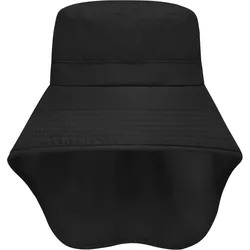 Myrtle Beach Unisex Funktionshut mit Nackenschutz Abenteuer Cap MB6242 black one size