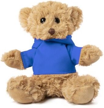 Ours en peluche personnalisable Loony polyester bleu
