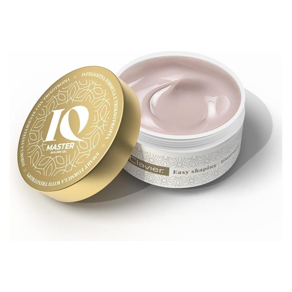 Clavier Cosmetics Zone IQ Master żel budujący z tiksotropową Nude 50g (Kunstnägel, Beige, Nude) (OTHER)