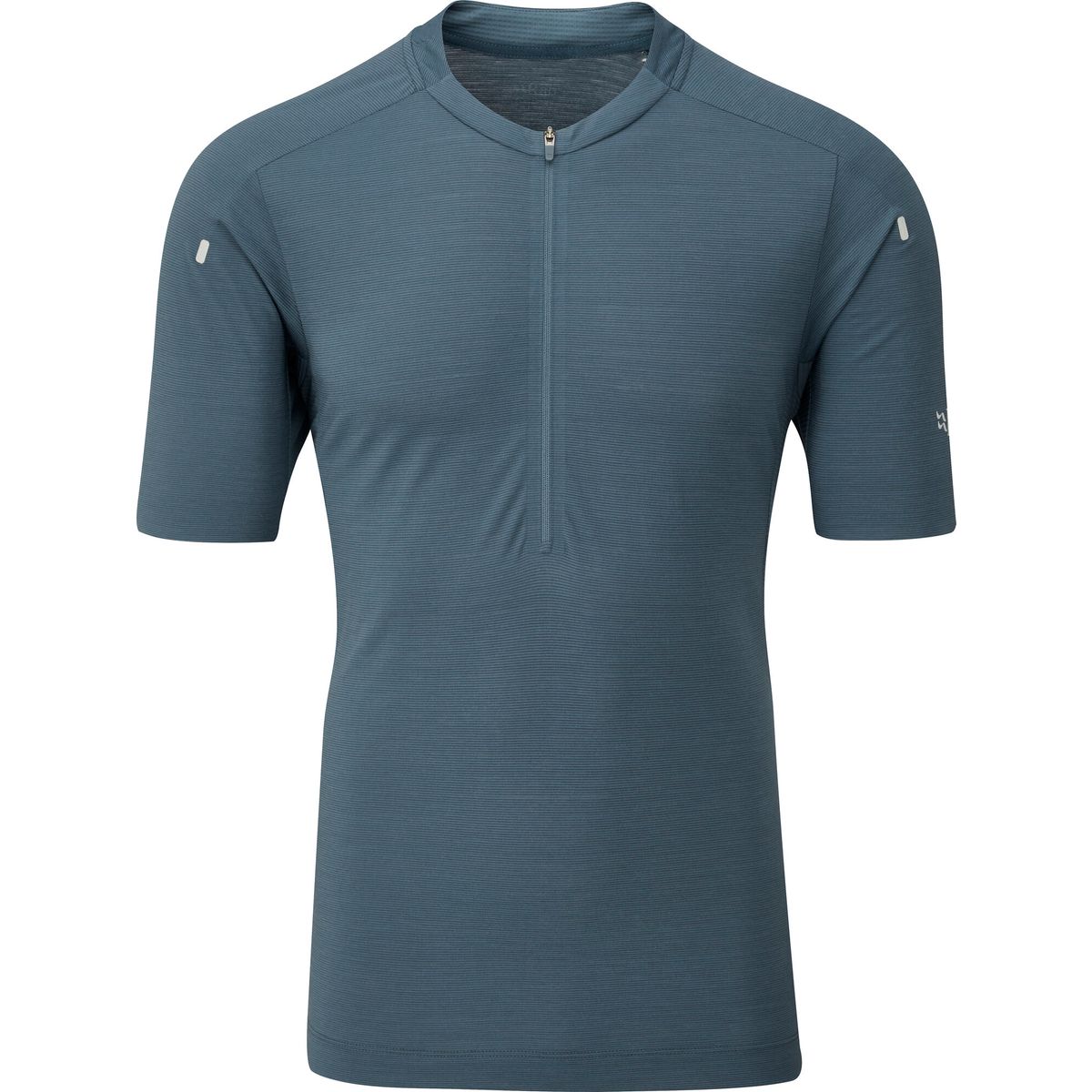 Rab Cindercrino Zip Tee orion blue (ORB) S QBL-49-ORB-SML