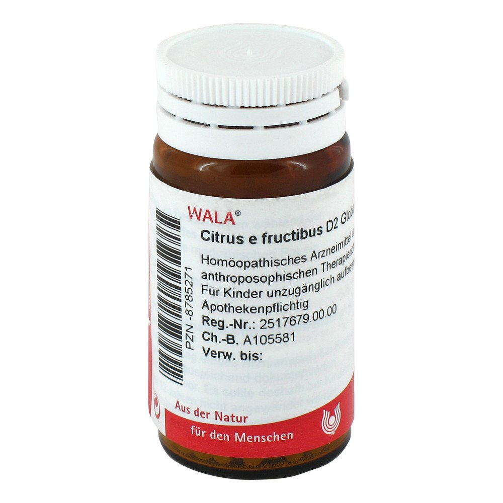 WALA Heilmittel GmbH Citrus E Fruct. D2 Globuli 08785271