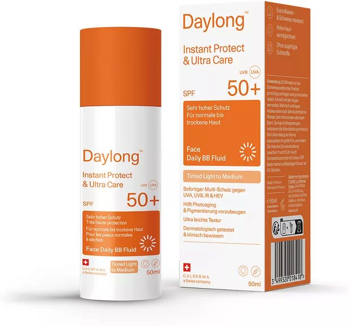 Daylong - Instant Protect & Ultra Care Face Daily BB Fluid SPF 50+, 50 ml