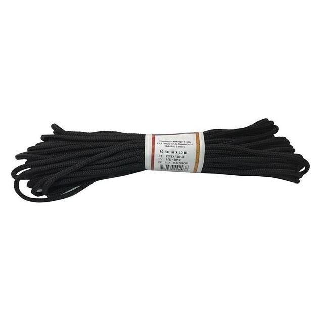 Duguva Woven Polyamide Rope Black 8mm 10m (10 m) (33038076)