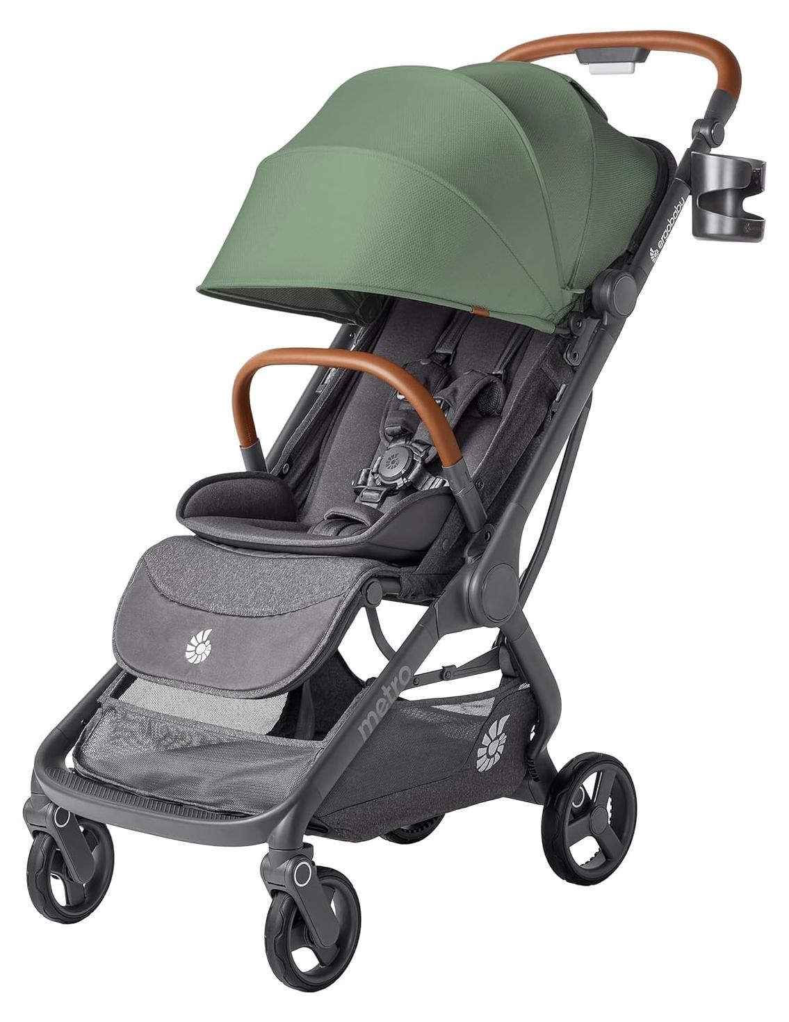 Ergobaby Metro 3 Deluxe Kompakt-Kinderwagen Willow Green