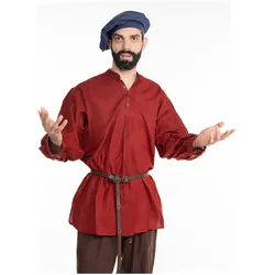 Metamorph Abenteurer Hemd mit Holzknöpfen (XXL)