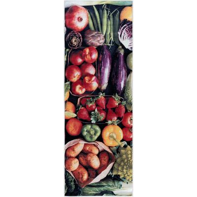 Küchenläufer SEHRAZAT "CAIMAS 3080", bunt (multicolor), B:65cm H:6mm L:180cm, Polyester, Teppiche, Bedruckt