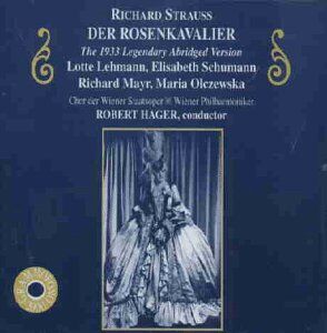 Heger - R.Strauss: Der Rosenkavalier (Gesamtaufnahme) (gekürzt) (Aufnahme 1933) - Preis vom 20.10.2026 15:32:43 h