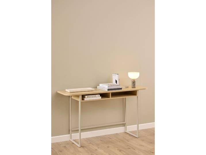 Konsolentisch ACTONA GROUP Darlington , braun (natürlich, grau, eiche), B:140cm H:77cm T:40cm, Tische, Konsolentisch, Tisch,Eiche,grau,140x40x77cm