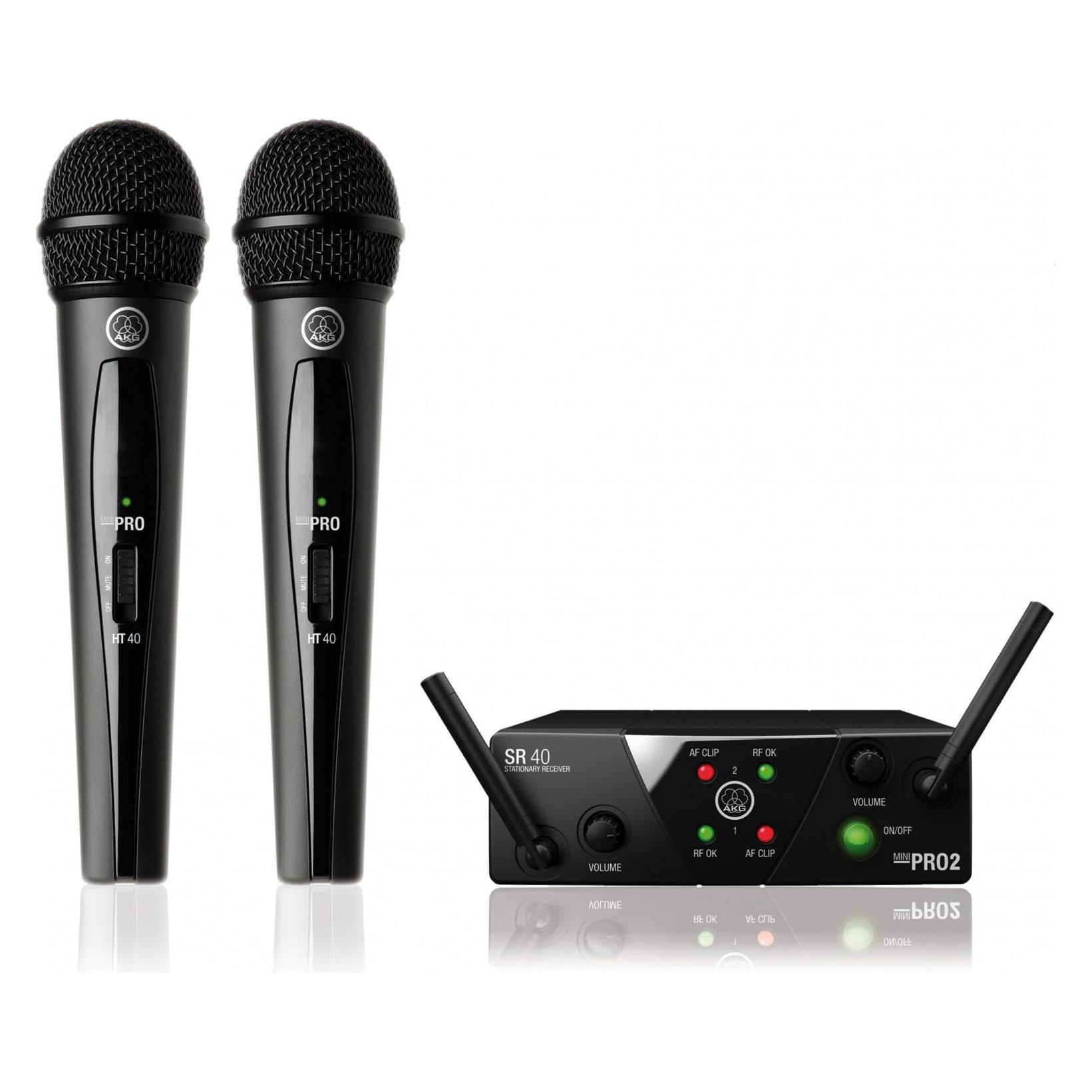 AKG WMS40 Mini2 Vocal Set BD US25A/C - Drahtloses Mikrofon Set (030-04-366)