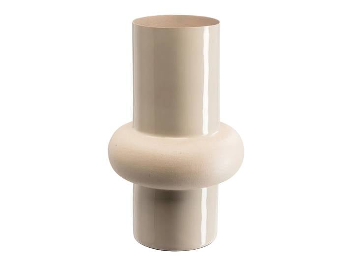 Vase Eio, Edy&liv, crème, Metall