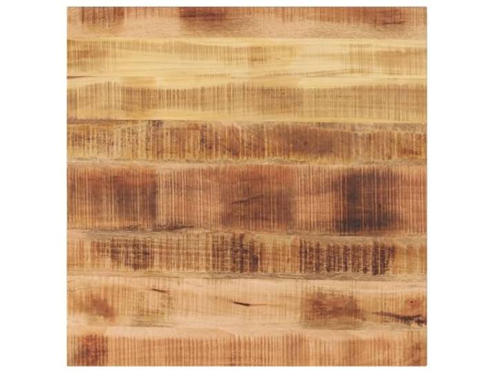 KFPOERTFGD Tischplatte 90x90x2.5 cm Quadratisch Massivholz Mango Rustikales Design, Vielseitig kombinierbar, Einzigartige Holzmaserung