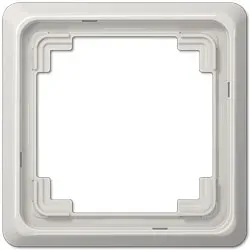 Rahmen CD plus - 1-fach (lichtgrau)