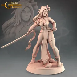 Female Asian Fighter von Galaad Miniatures aus Heroes Bundle