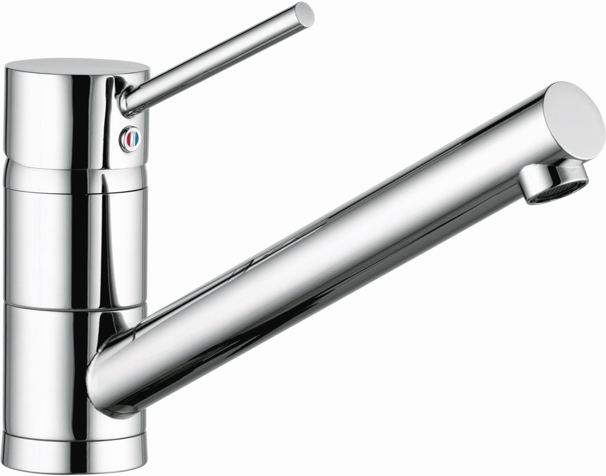 Kludi Scope mitigeur évier 339390575 chromé, basse pression, bec orientable
