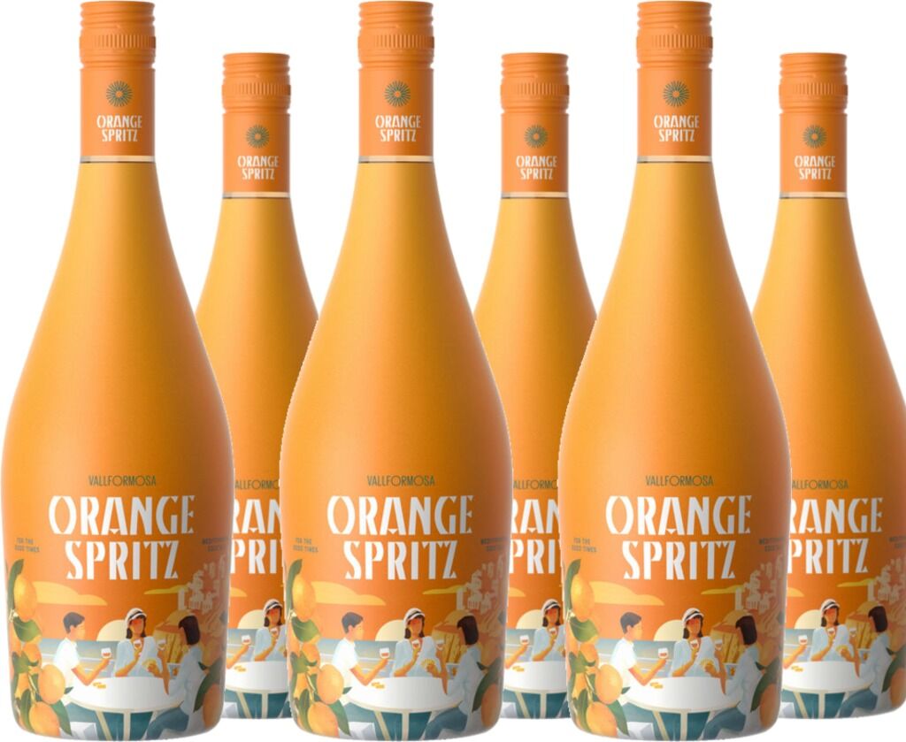 6er Vorteilspaket Orange Spritz  Vallformosa
