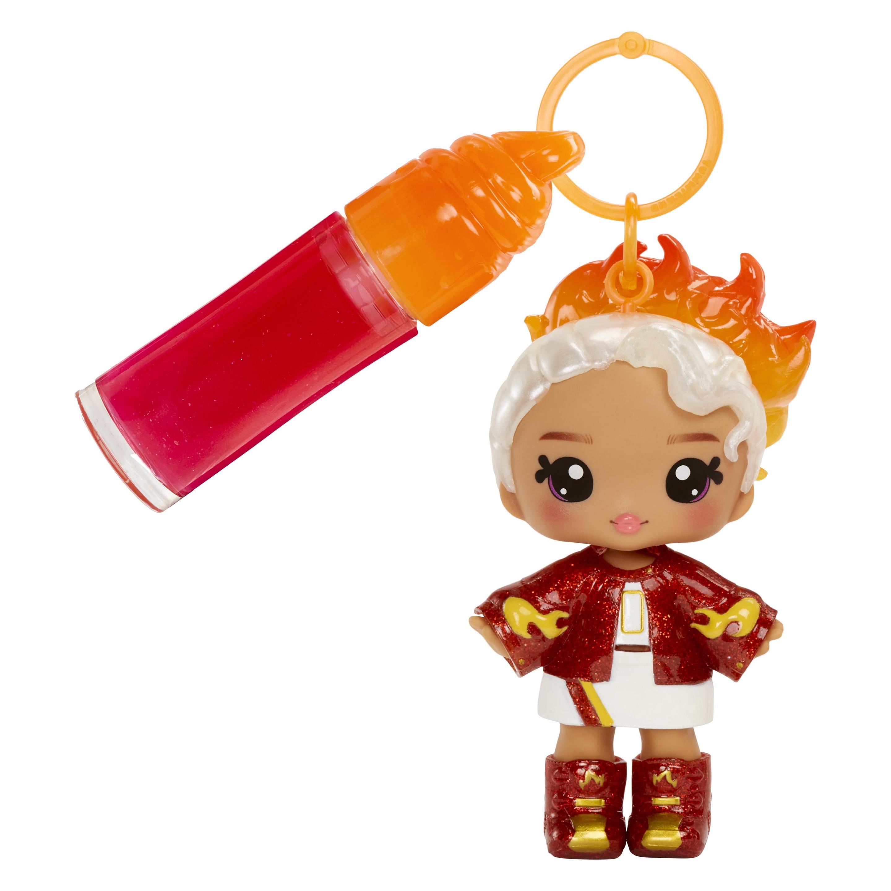 MGA Yummiland Lip Gloss Doll Series 2- Cinnamon Spice (Amber Cinnamon) (525615)