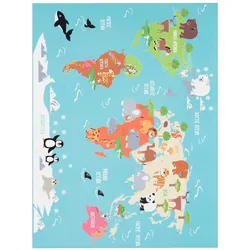 TT Home, Spielteppich + Spielmatte, Kinderzimmerteppich Teppich Junge Mädchen Kinderteppich Baby Rutschfest Strasse (160 x 120 cm)