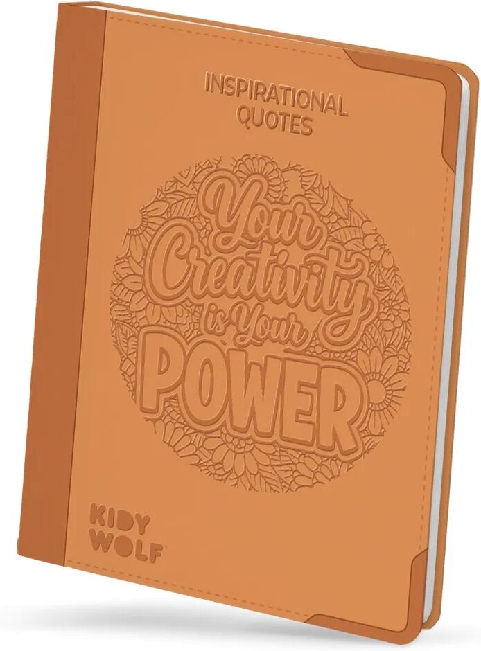 Kidywolf Recharges pour K-Draw Pad - Citations inspirantes Orange taille unique