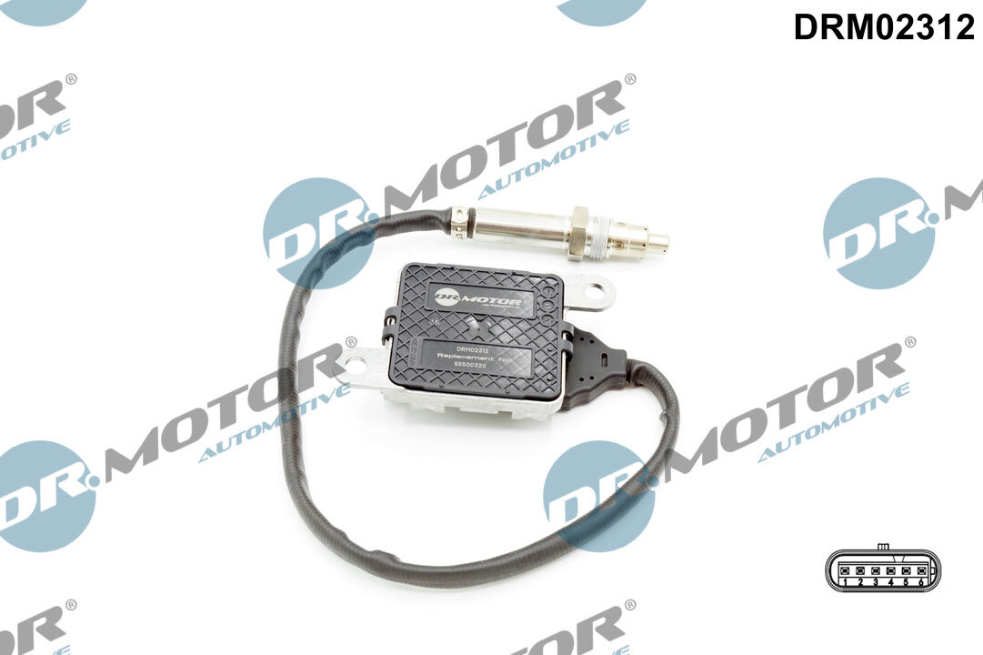Dr.Motor Automotive Nox-Sensor, Nox-Katalysator Drm02312 Nach Katalysator Für Opel