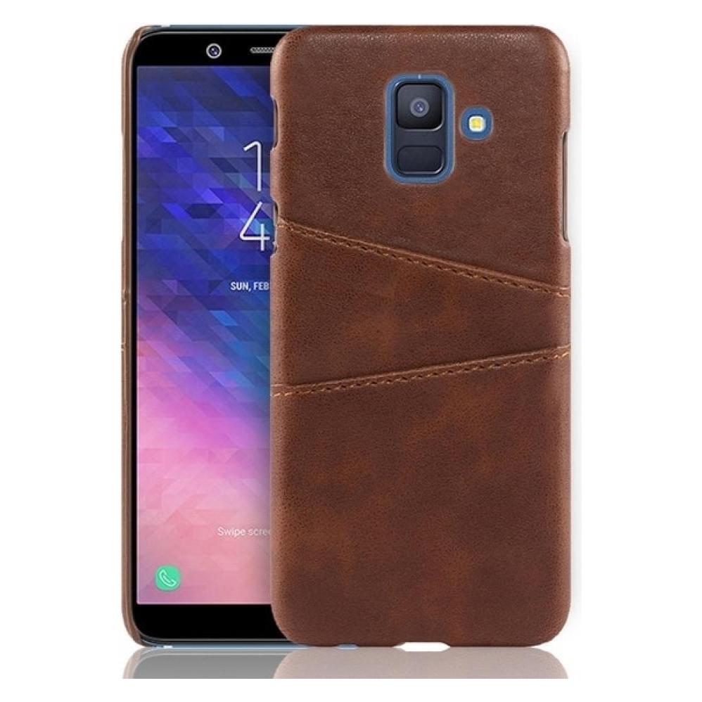 Screenguard Samsung Galaxy A6 2018 CardCaddy Leder Backcase mit Kartenfächern (Samsung Galaxy A6 (2018)) (00024836)
