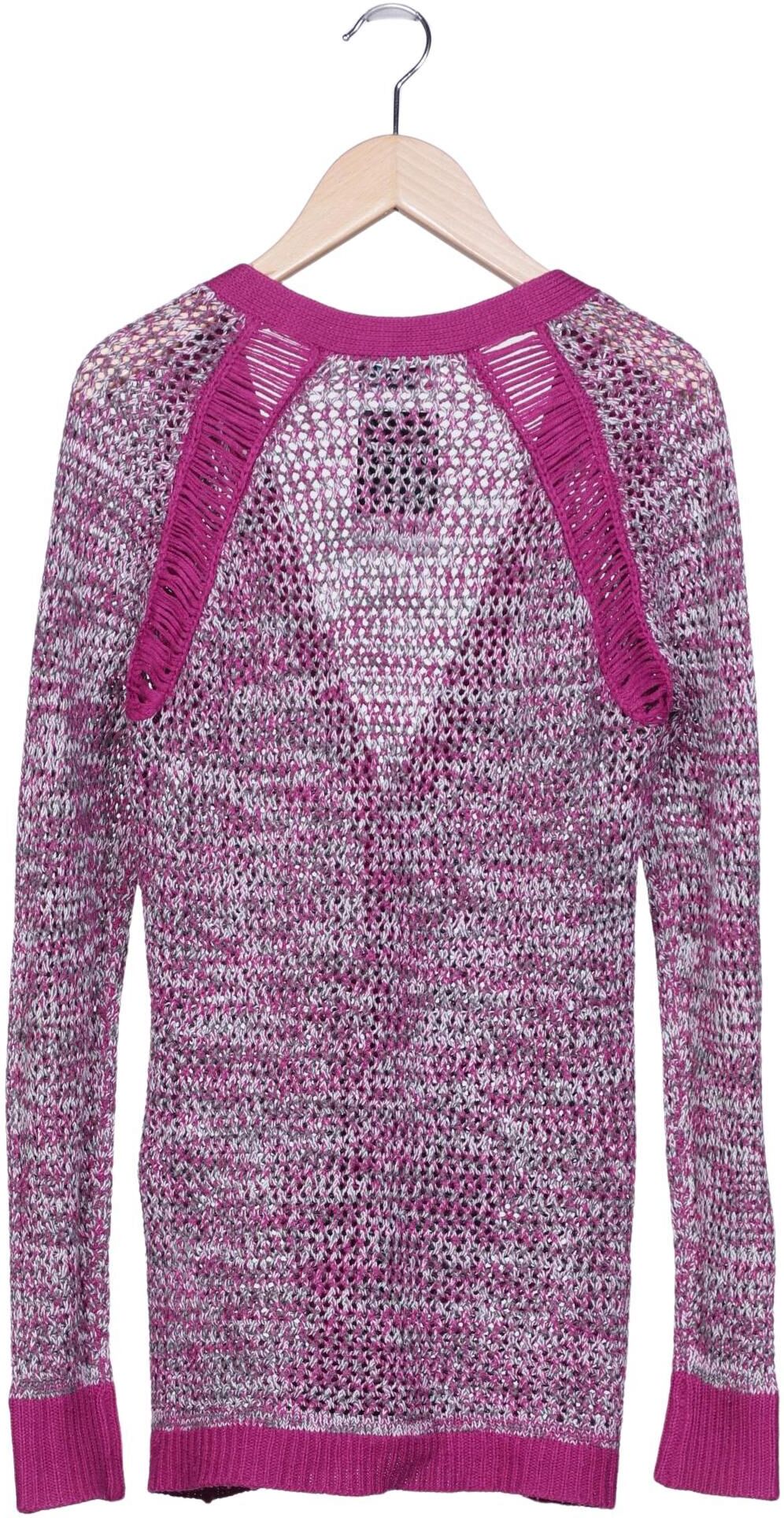 even odd Damen Strickjacke, Pink, Gr. S, Synthetik - Second Hand