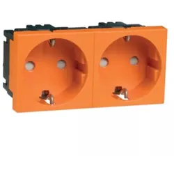 Peha SCHUKO-EB-Steckd.2-fach or D 6212.33 EMS SI
